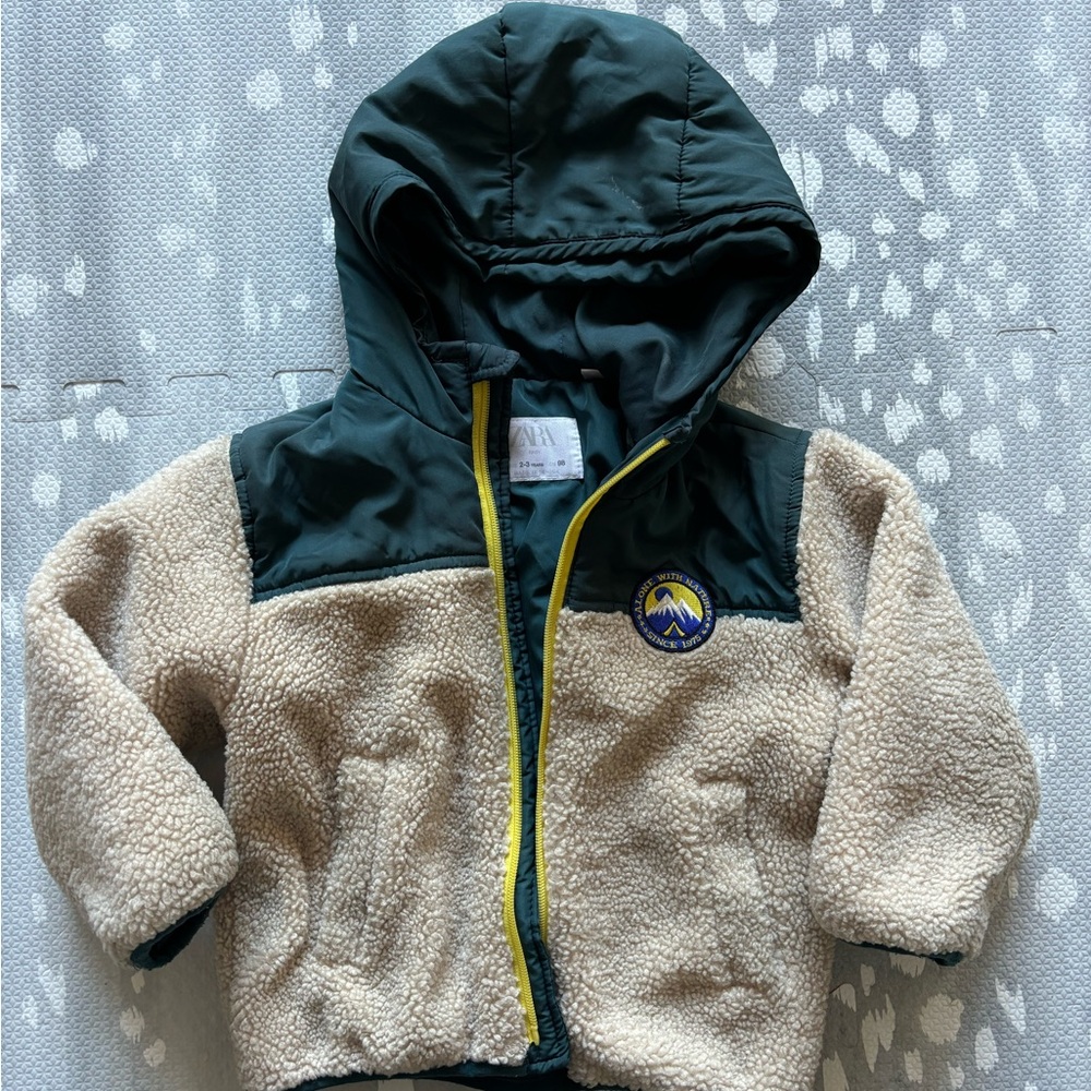 Zara kids fleece jacket 2-3Yrs